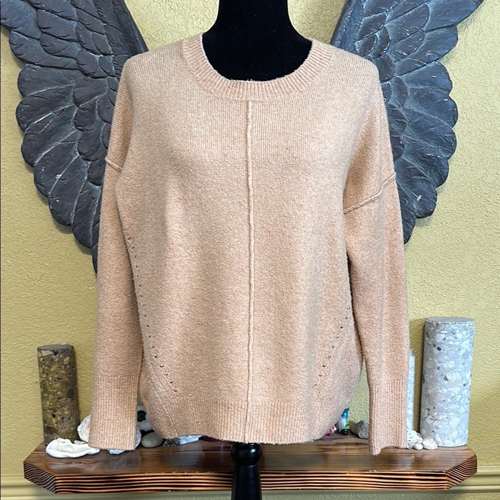 Top Shop Women's Tan Knit Sweater